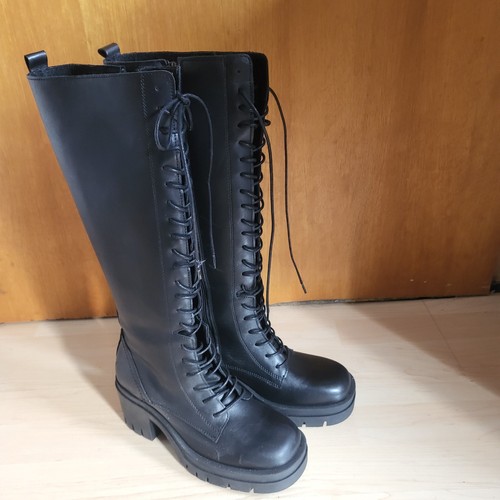 Damen stiefel schwarz 39 - stiefel,