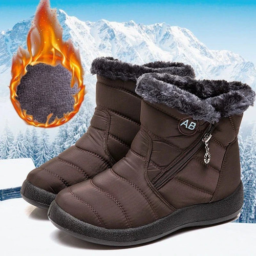 Damen flache winterstiefel - flache, |