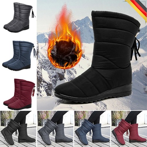 Damen flache boots - damen,