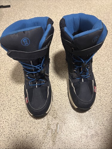 Winterstiefel blau von