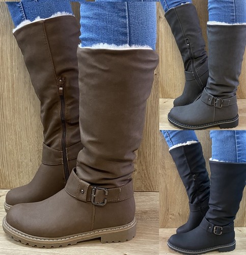 Damen stiefel warm gefüttert - stiefel,
