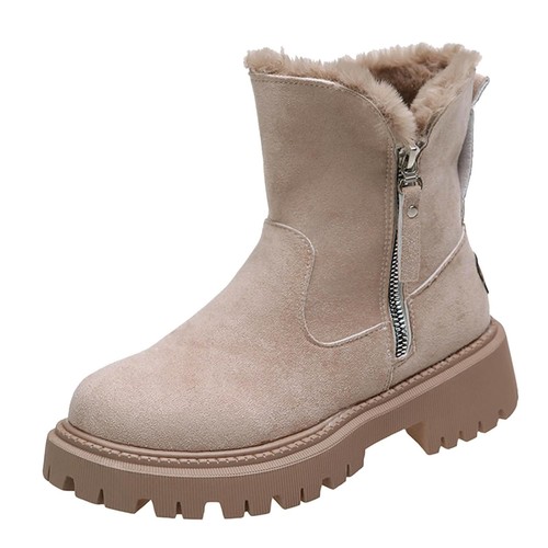 Damen winterstiefel gefüttert - winterstiefel,
