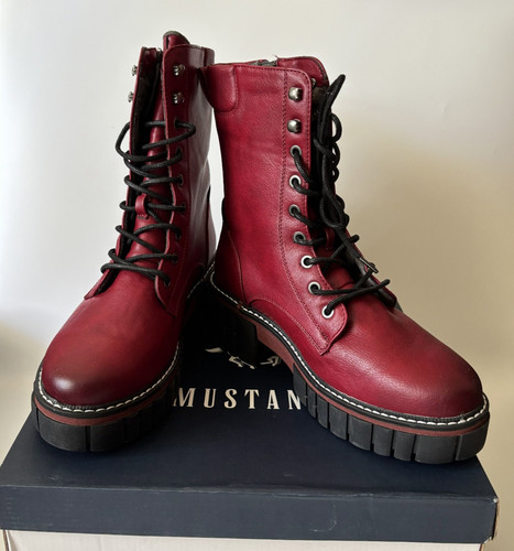 Neu mustang boots rot - neu,,