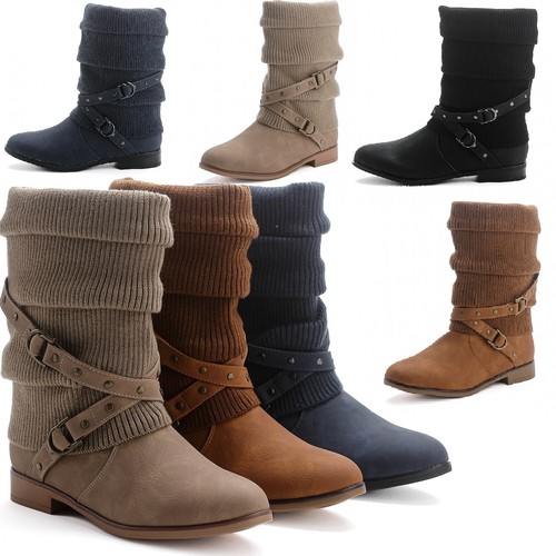 Damen stiefel strick - damen,