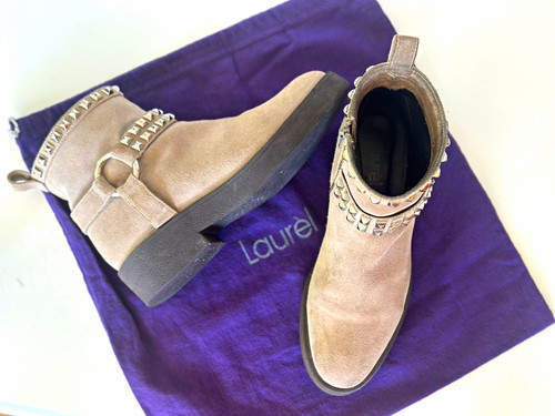 Laurèl stiefeletten wildleder - stiefeletten,