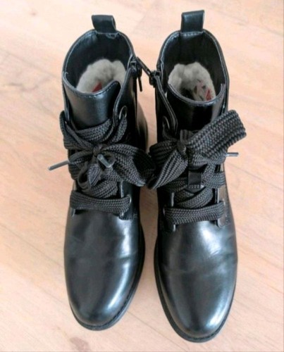 Winterboots damen schwarz - schwarz, gr