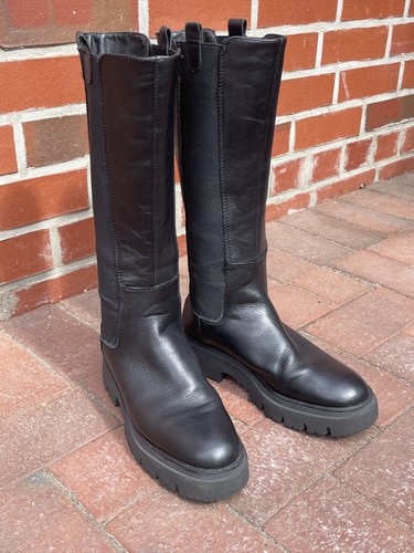 Tamaris lederstiefel 39 - tamaris,