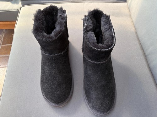 Winterboots wildleder plüsch - wildleder,