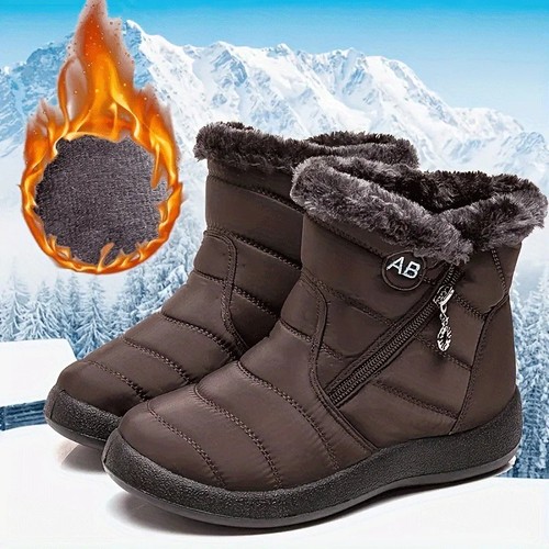 Damen winterstiefel gefüttert - damen,