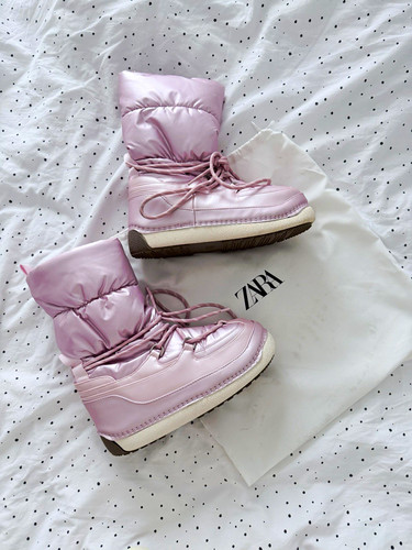 Zara damen schneestiefel - zara,