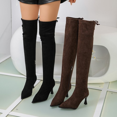 Damen oberschenkelstiefel - damen,