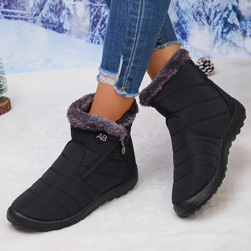 Warme slip winterstiefel - slip-on,