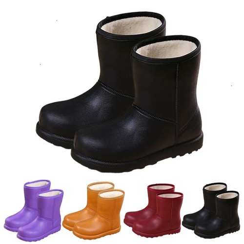 Winter gummistiefel gefüttert - winter,